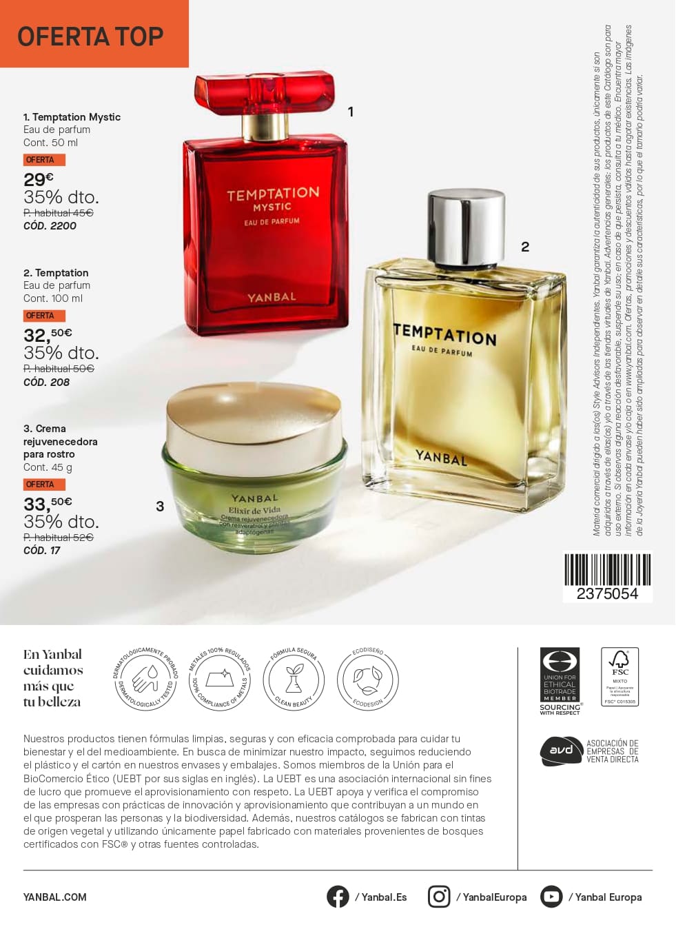 for man colonia yanbal hombre
